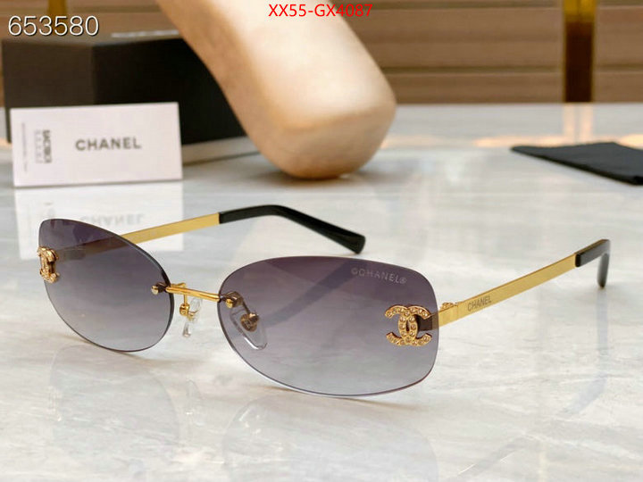 Glasses-Chanel quality replica ID: GX4087 $: 55USD