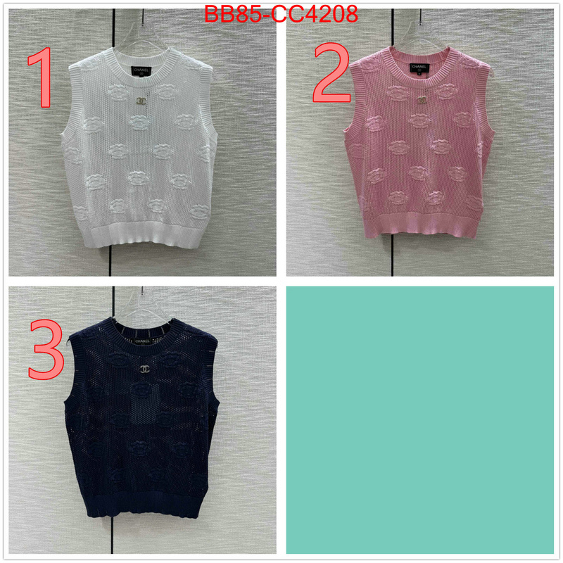 Clothing-Chanel top quality website ID: CC4208 $: 85USD