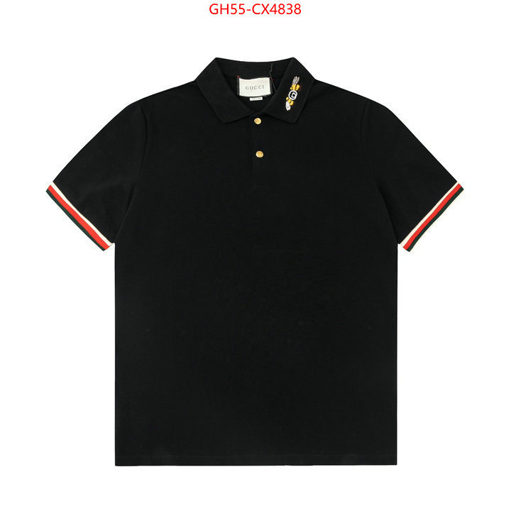 Clothing-Gucci where can i buy the best quality ID: CX4838 $: 55USD