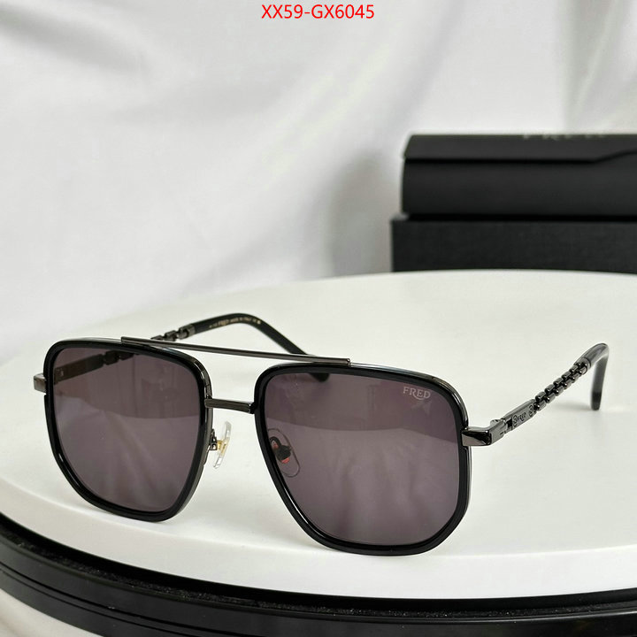 Glasses-Fred designer 1:1 replica ID: GX6045 $: 59USD