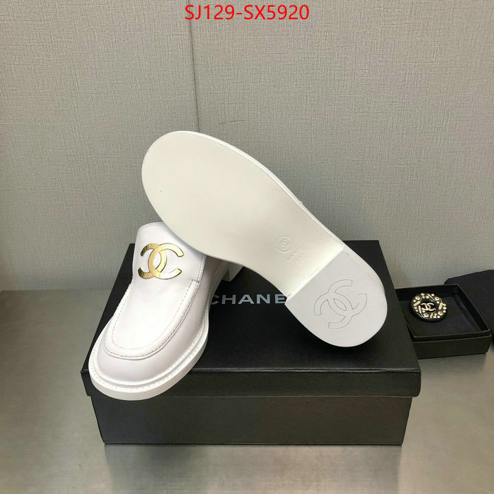 Women Shoes-Chanel luxury fashion replica designers ID: SX5920 $: 129USD