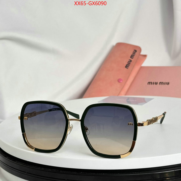 Glasses-Miu Miu find replica ID: GX6090 $: 65USD