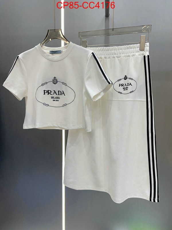 Clothing-Prada replica aaaaa+ designer ID: CC4176 $: 85USD