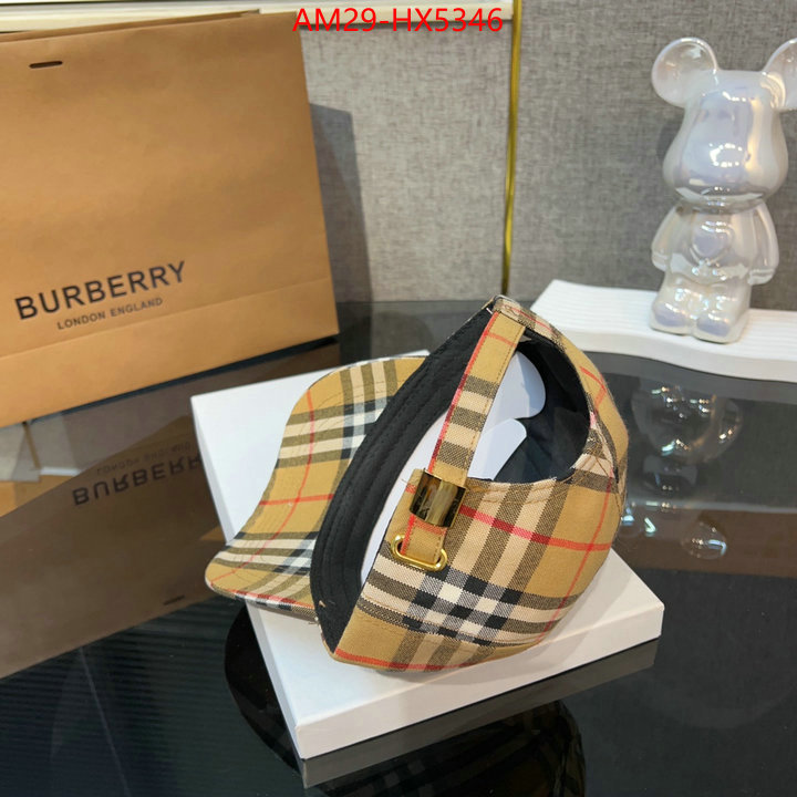 Cap(Hat)-Burberry high quality replica designer ID: HX5346 $: 29USD