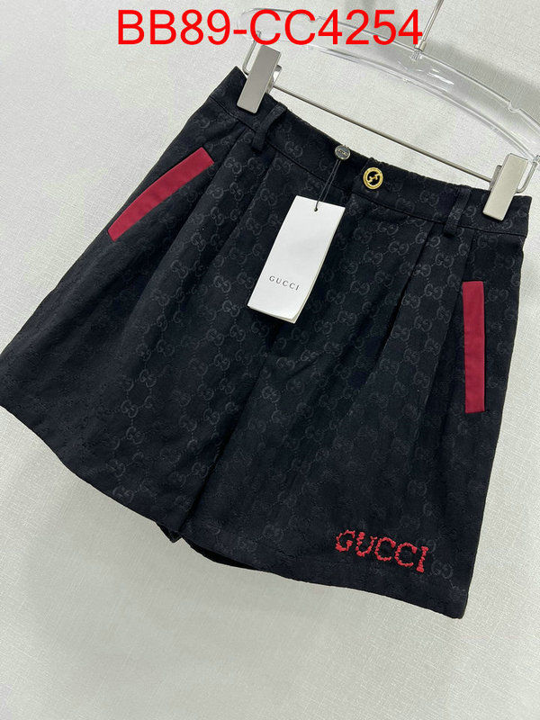 Clothing-Gucci designer replica ID: CC4254 $: 89USD