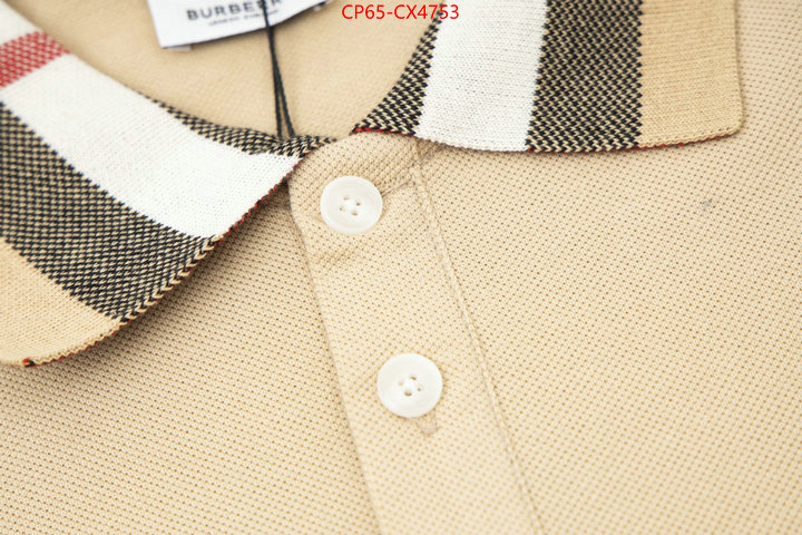 Clothing-Burberry wholesale sale ID: CX4753 $: 65USD