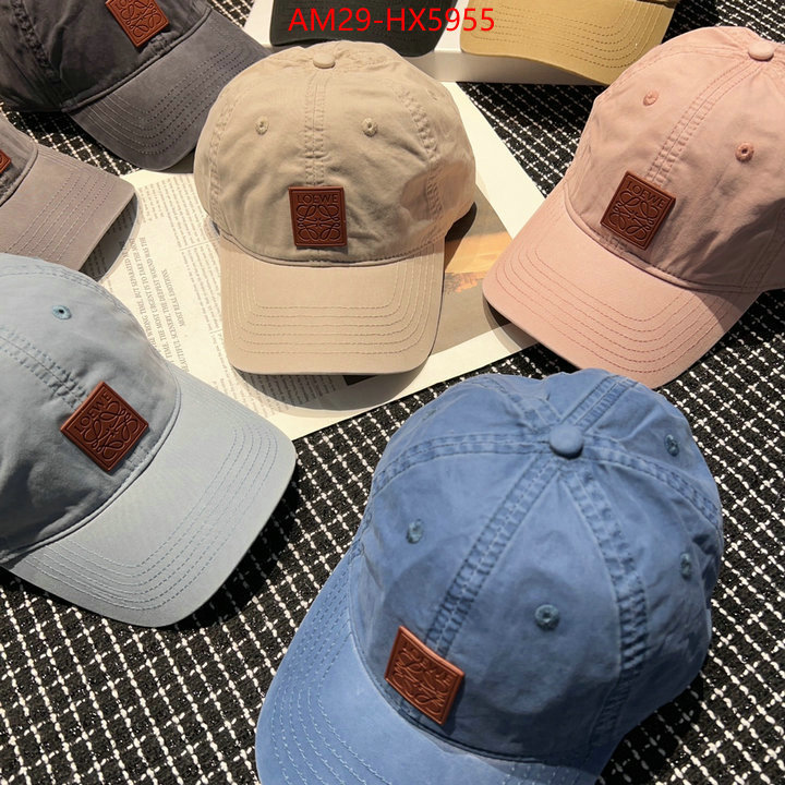 Cap(Hat)-Loewe knockoff highest quality ID: HX5955 $: 29USD