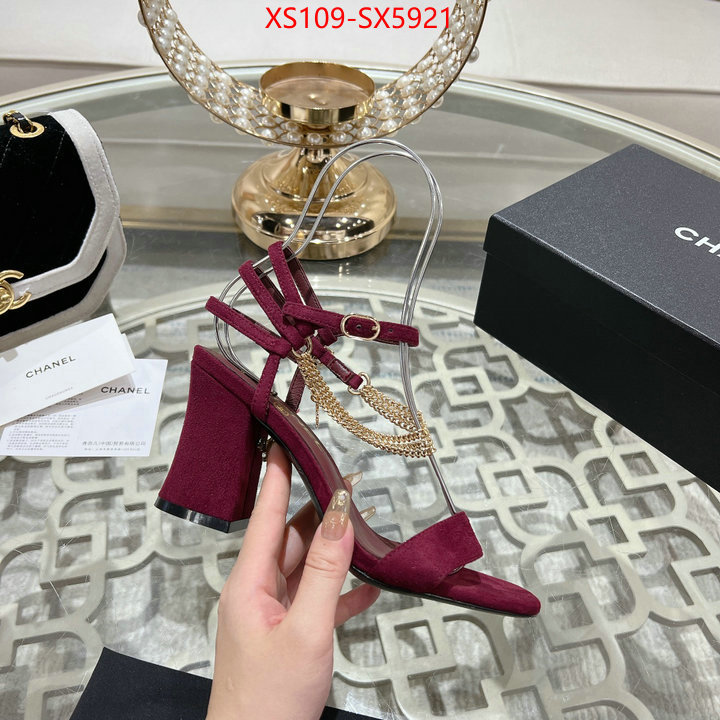 Women Shoes-Chanel top quality fake ID: SX5921 $: 109USD