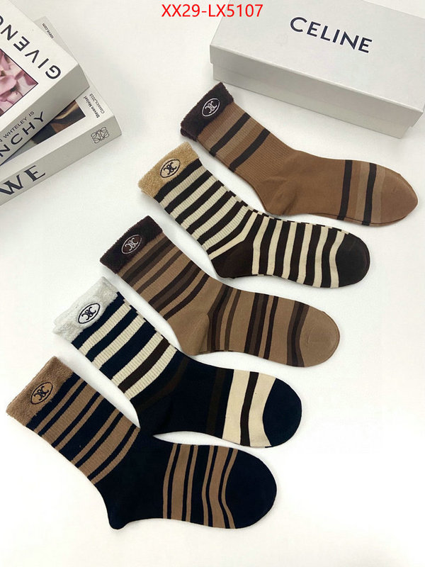 Sock-CELINE replicas buy special ID: LX5107 $: 29USD