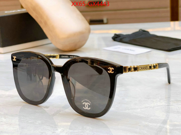 Glasses-Chanel best luxury replica ID: GX4443 $: 65USD