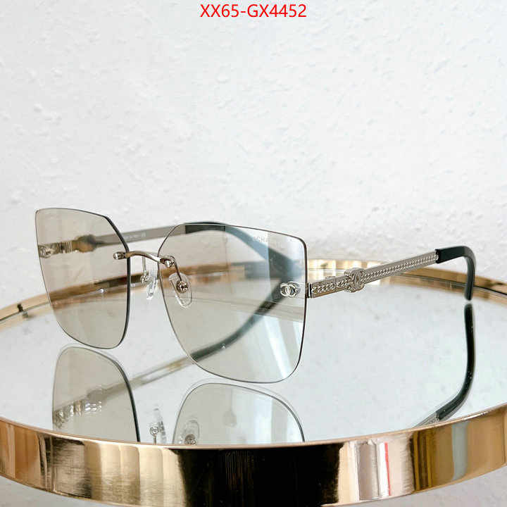 Glasses-Chanel designer 1:1 replica ID: GX4452 $: 65USD