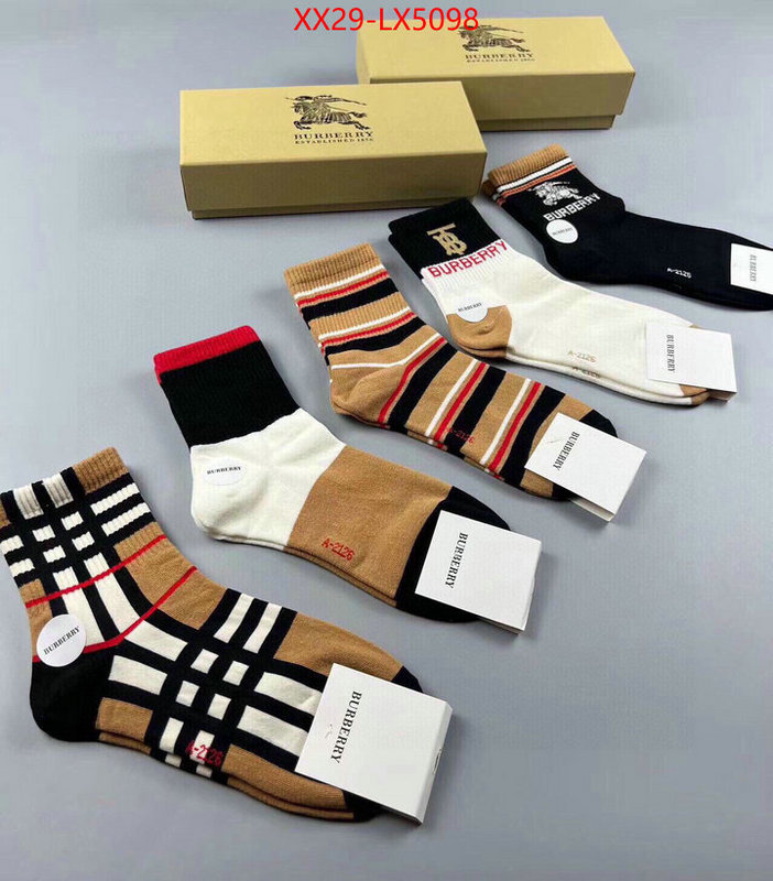 Sock-Burberry 7 star ID: LX5098 $: 29USD