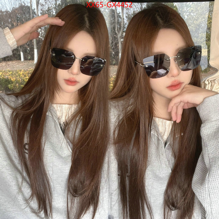 Glasses-Chanel designer 1:1 replica ID: GX4452 $: 65USD