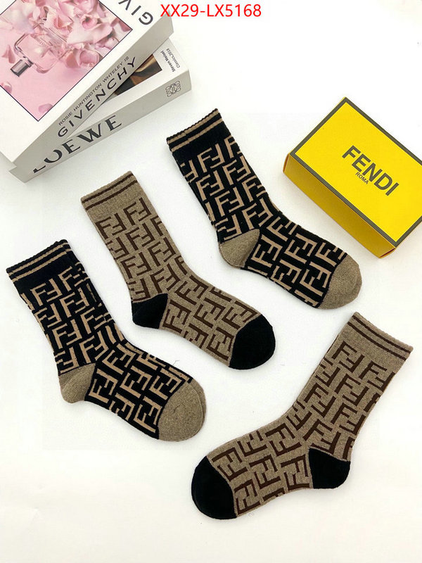 Sock-Fendi fashion ID: LX5168 $: 29USD