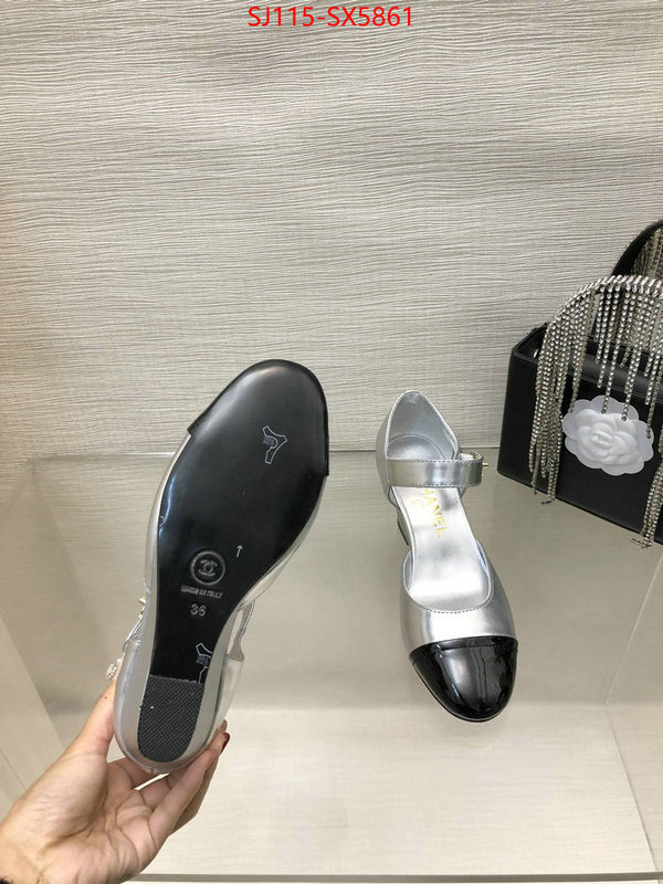 Women Shoes-Chanel for sale online ID: SX5861 $: 115USD