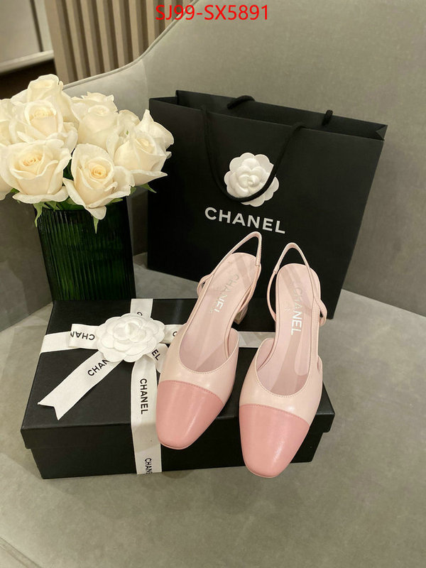 Women Shoes-Chanel high quality ID: SX5891 $: 99USD