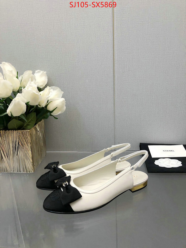 Women Shoes-Chanel luxury fake ID: SX5869 $: 105USD