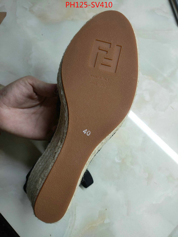 Women Shoes-Fendi top quality replica ID: SV410 $:125USD