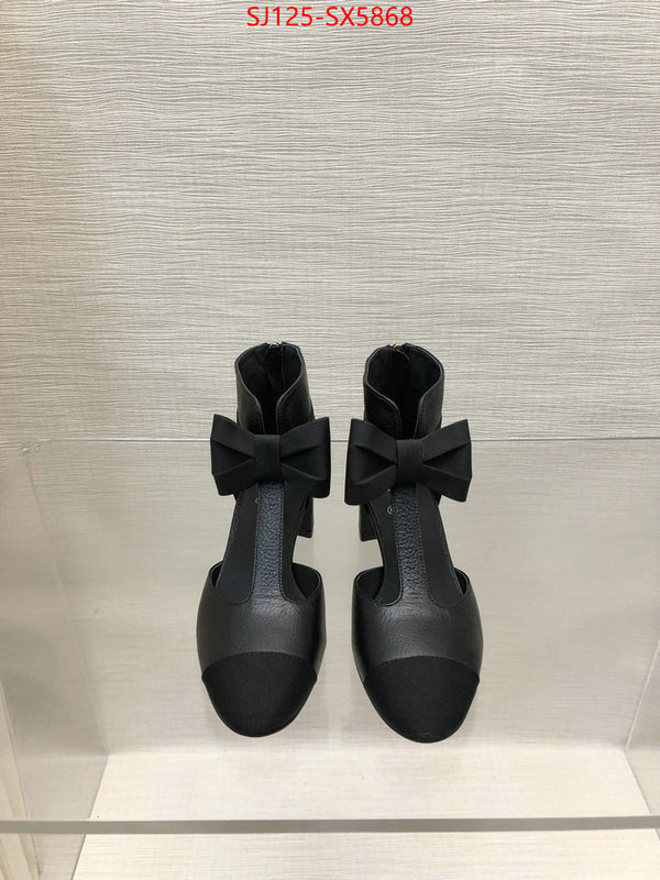 Women Shoes-Chanel how to find designer replica ID: SX5868 $: 125USD