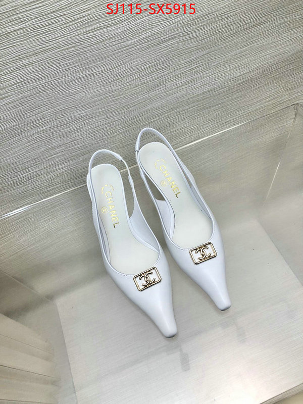 Women Shoes-Chanel high quality designer ID: SX5915 $: 115USD