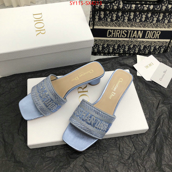 Women Shoes-Dior perfect quality ID: SX4213 $: 115USD