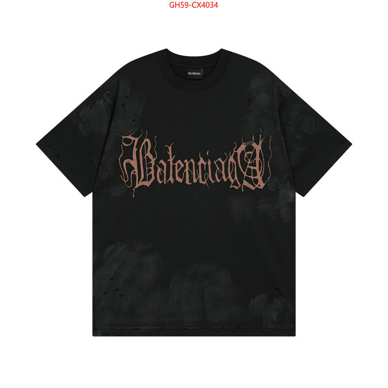 Clothing-Balenciaga replcia cheap ID: CX4034 $: 59USD