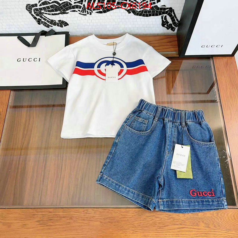 Kids clothing-Gucci for sale cheap now ID: CX6194 $: 105USD