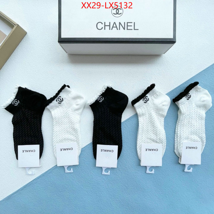 Sock-Chanel fake aaaaa ID: LX5132 $: 29USD