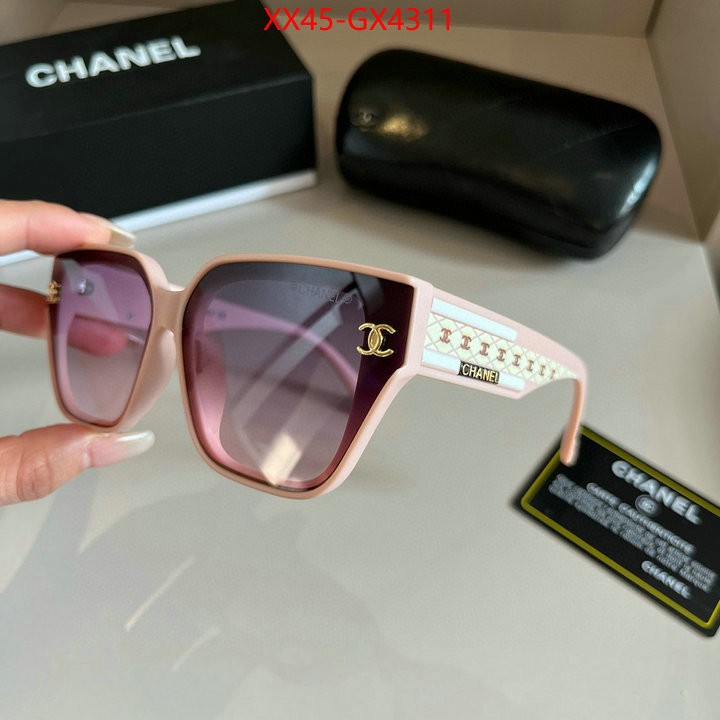 Glasses-Chanel best luxury replica ID: GX4311 $: 45USD