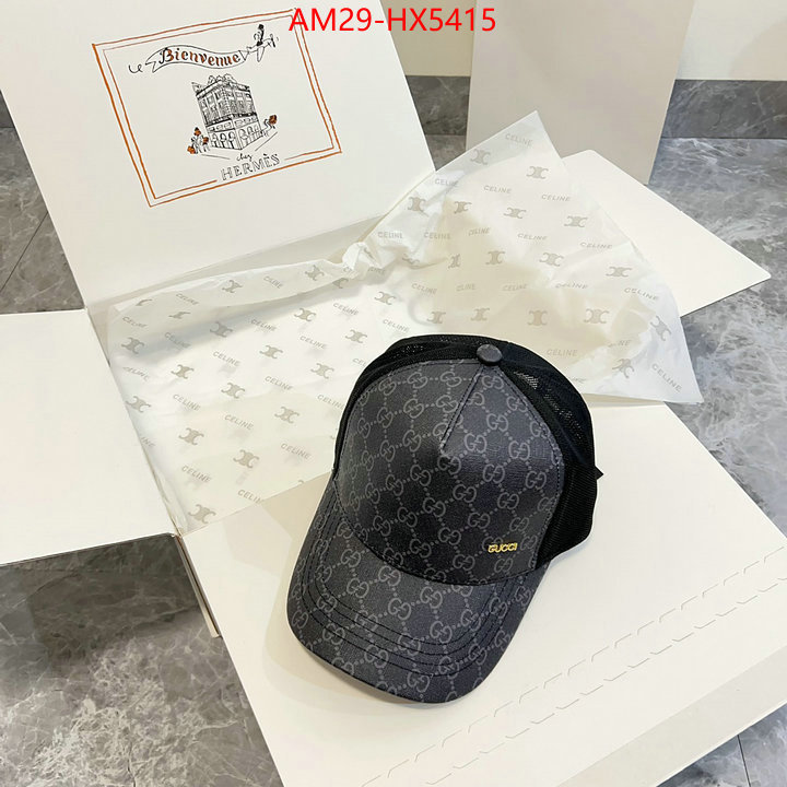 Cap(Hat)-Gucci replica 2024 perfect luxury ID: HX5415 $: 29USD