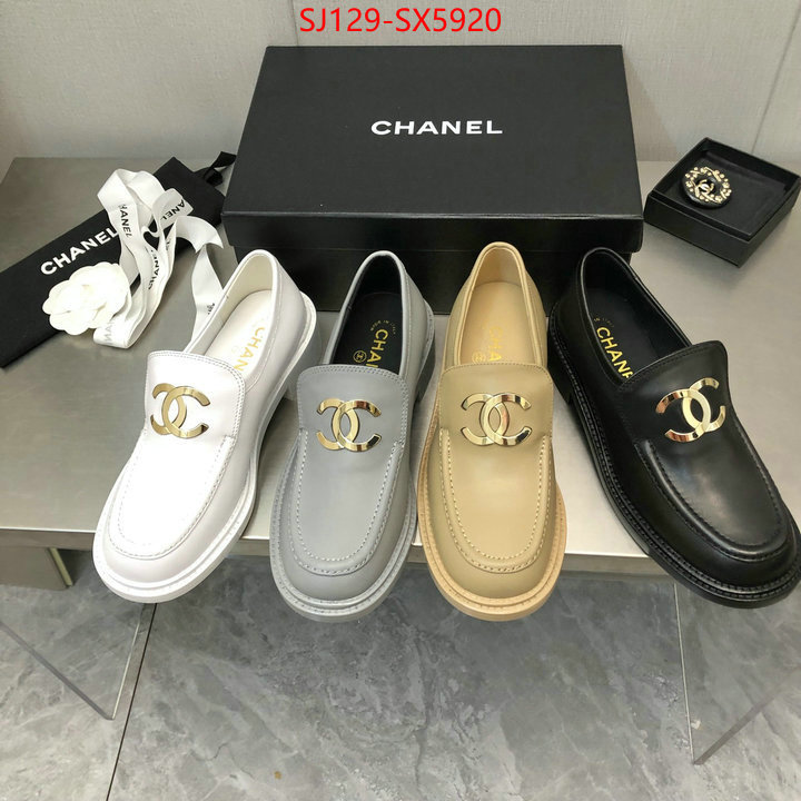 Women Shoes-Chanel luxury fashion replica designers ID: SX5920 $: 129USD