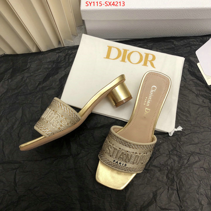 Women Shoes-Dior perfect quality ID: SX4213 $: 115USD