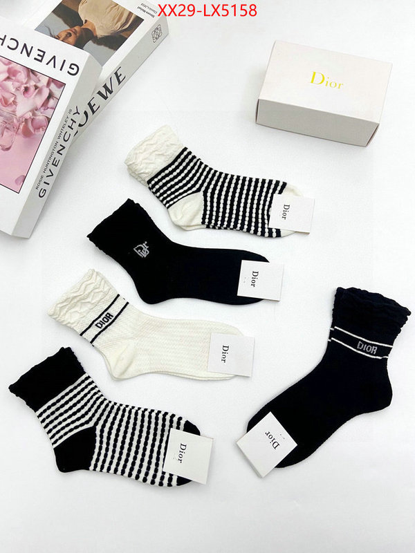 Sock-Dior buying replica ID: LX5158 $: 29USD