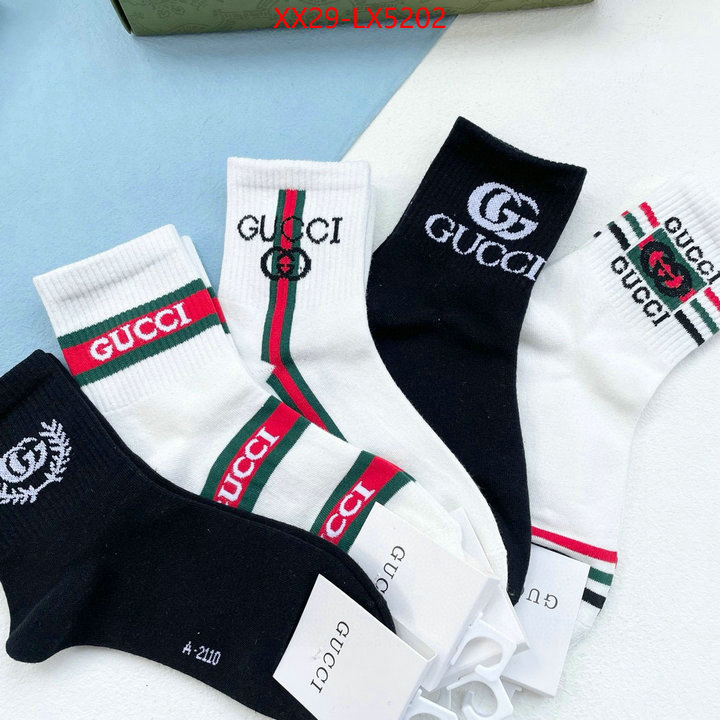 Sock-Gucci how to find designer replica ID: LX5202 $: 29USD