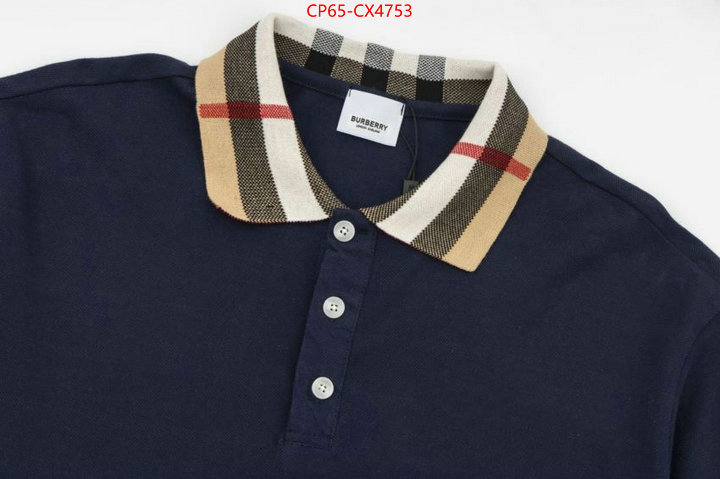 Clothing-Burberry wholesale sale ID: CX4753 $: 65USD