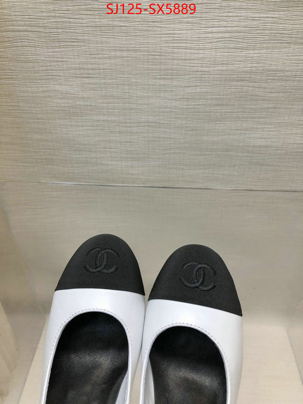 Women Shoes-Chanel top quality ID: SX5889 $: 125USD