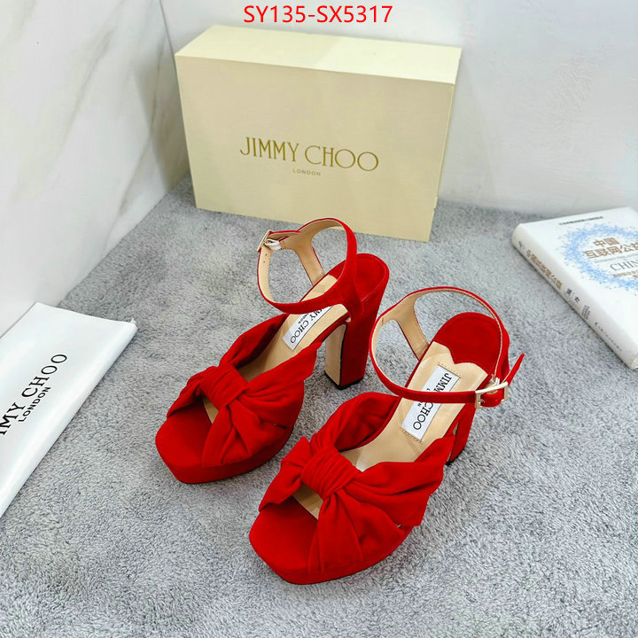 Women Shoes-Jimmy Choo knockoff ID: SX5317 $: 135USD