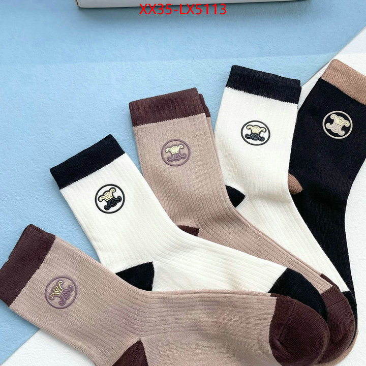 Sock-CELINE found replica ID: LX5113 $: 35USD