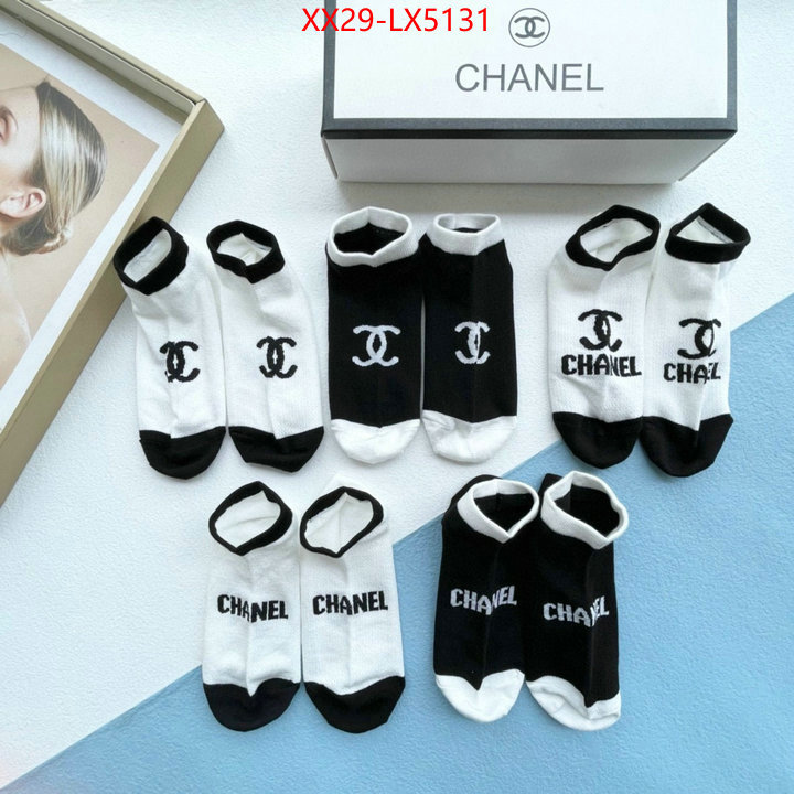 Sock-Chanel for sale online ID: LX5131 $: 29USD