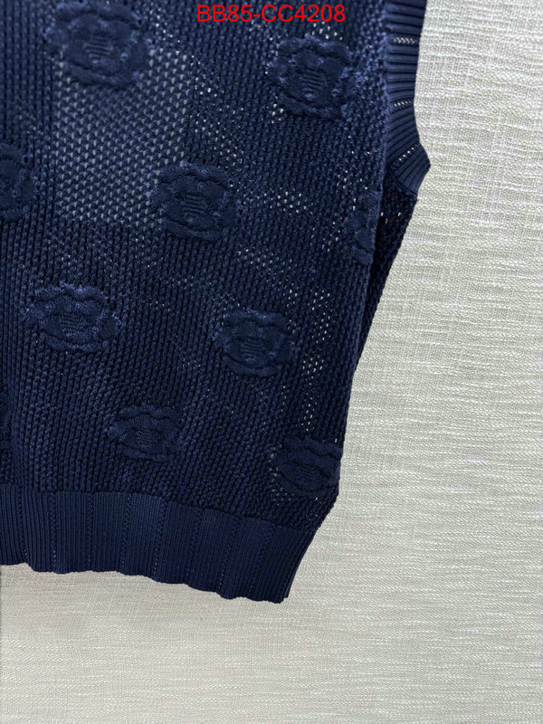 Clothing-Chanel top quality website ID: CC4208 $: 85USD