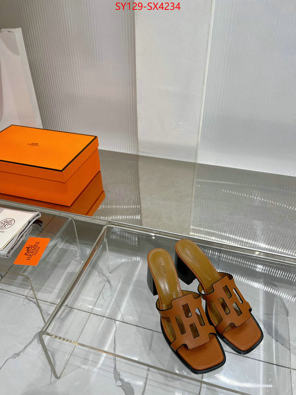 Women Shoes-Hermes top fake designer ID: SX4234 $: 129USD