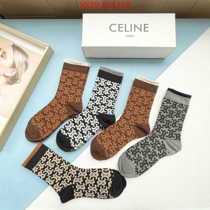 Sock-CELINE best wholesale replica ID: LX5118 $: 29USD