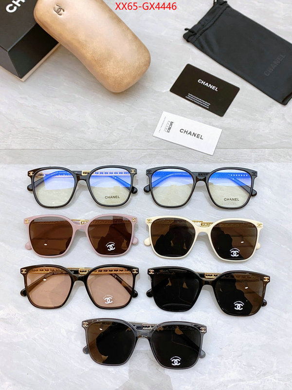 Glasses-Chanel high quality ID: GX4446 $: 65USD