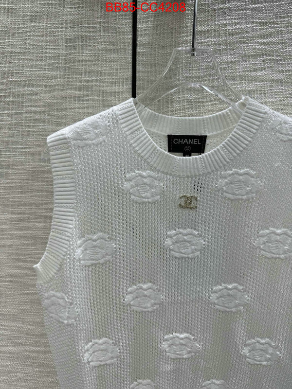 Clothing-Chanel top quality website ID: CC4208 $: 85USD