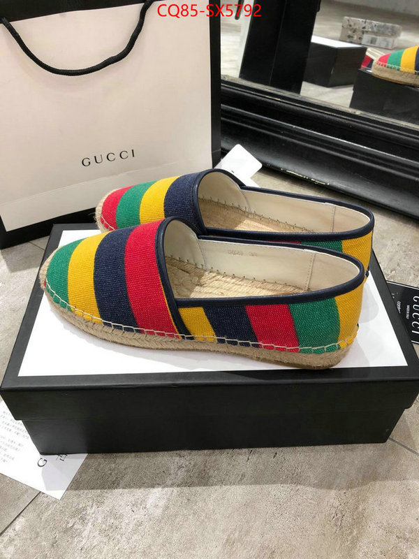 Women Shoes-Gucci only sell high-quality ID: SX5792 $: 85USD