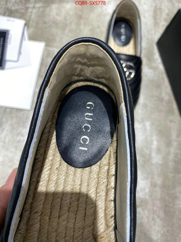 Women Shoes-Gucci cheap online best designer ID: SX5778 $: 89USD