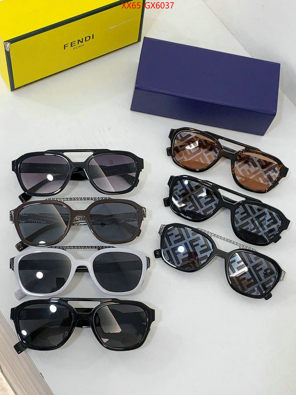 Glasses-Fendi wholesale designer shop ID: GX6037 $: 65USD