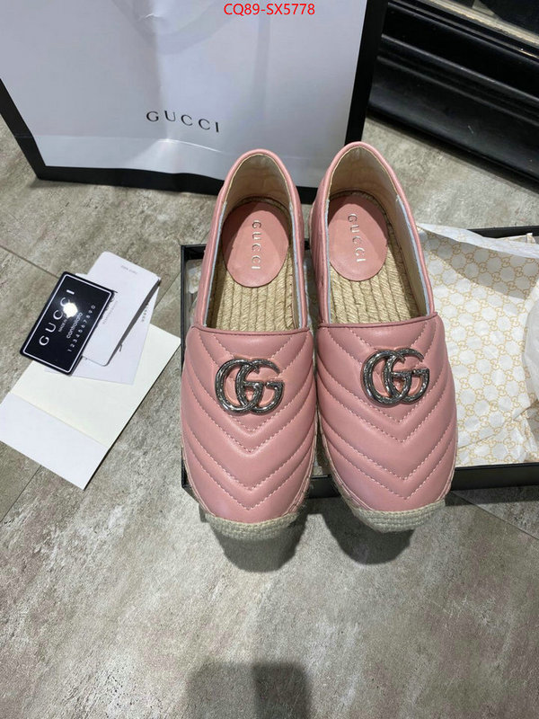 Women Shoes-Gucci cheap online best designer ID: SX5778 $: 89USD