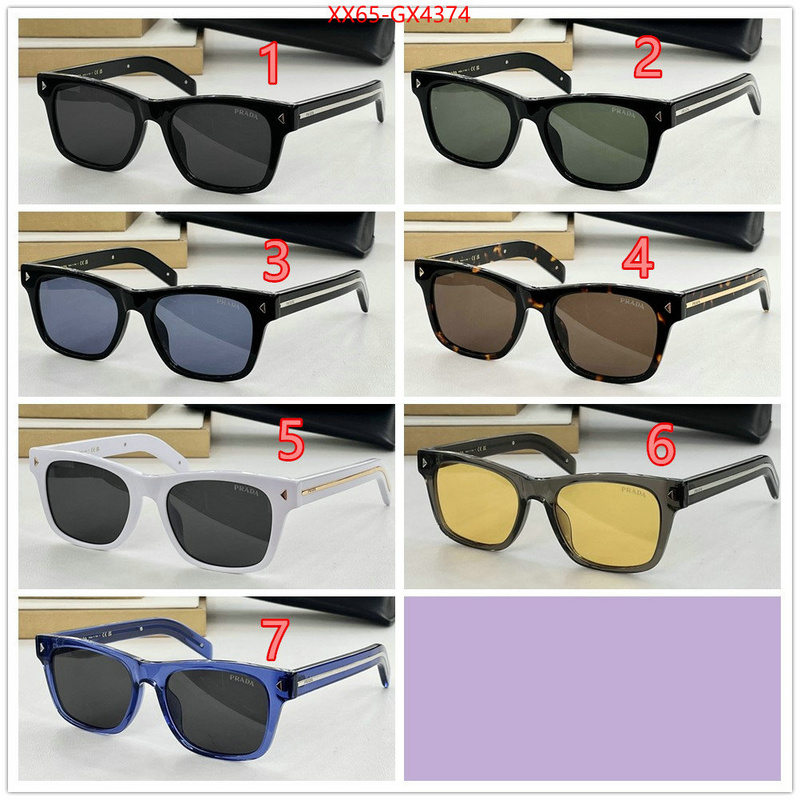 Glasses-Prada replica 1:1 high quality ID: GX4374 $: 65USD