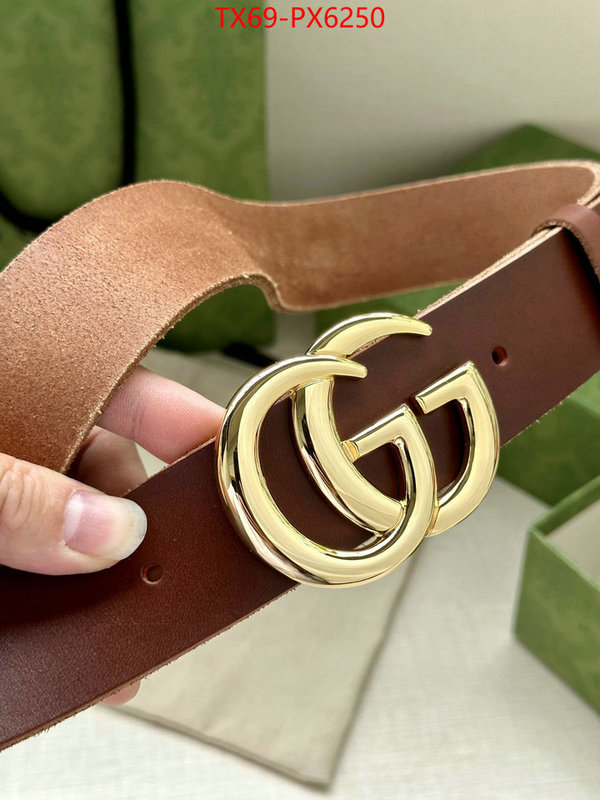 Belts-Gucci top brands like ID: PX6250 $: 69USD